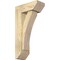 Ekena Millwork Thorton Slat Rough Sawn Bracket w/ Offset Brace, Douglas Fir, 6"W x 14"D x 26"H BKT0604X14X26THR06RDF - alternate 1